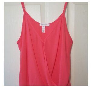 Ambiance Apparel Shirt tank Top Size Medium Top Womens Strap Open Back